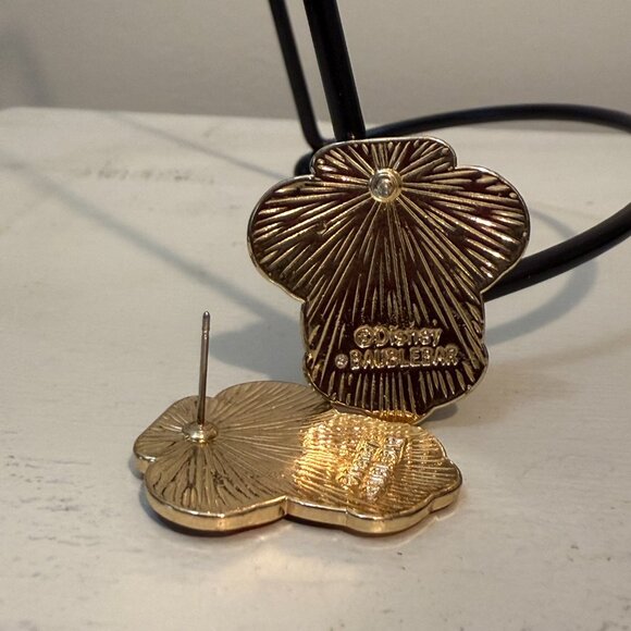 DISNEY X BAUBLEBAR PATRIOTIC MICKEY UNCLE SAM EARRINGS - Picture 4 of 4